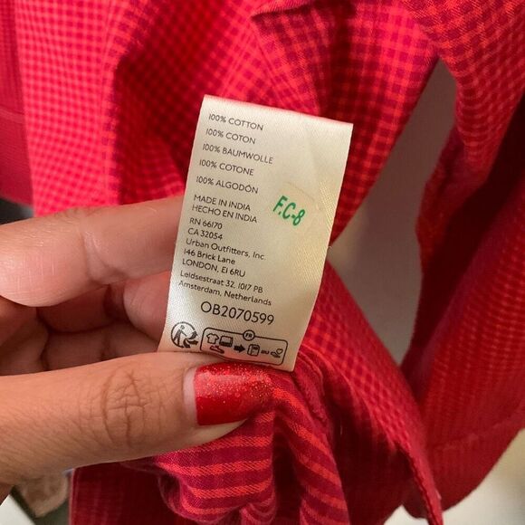 Free People Arlo Plaid Button Down - Picture 6 of 7